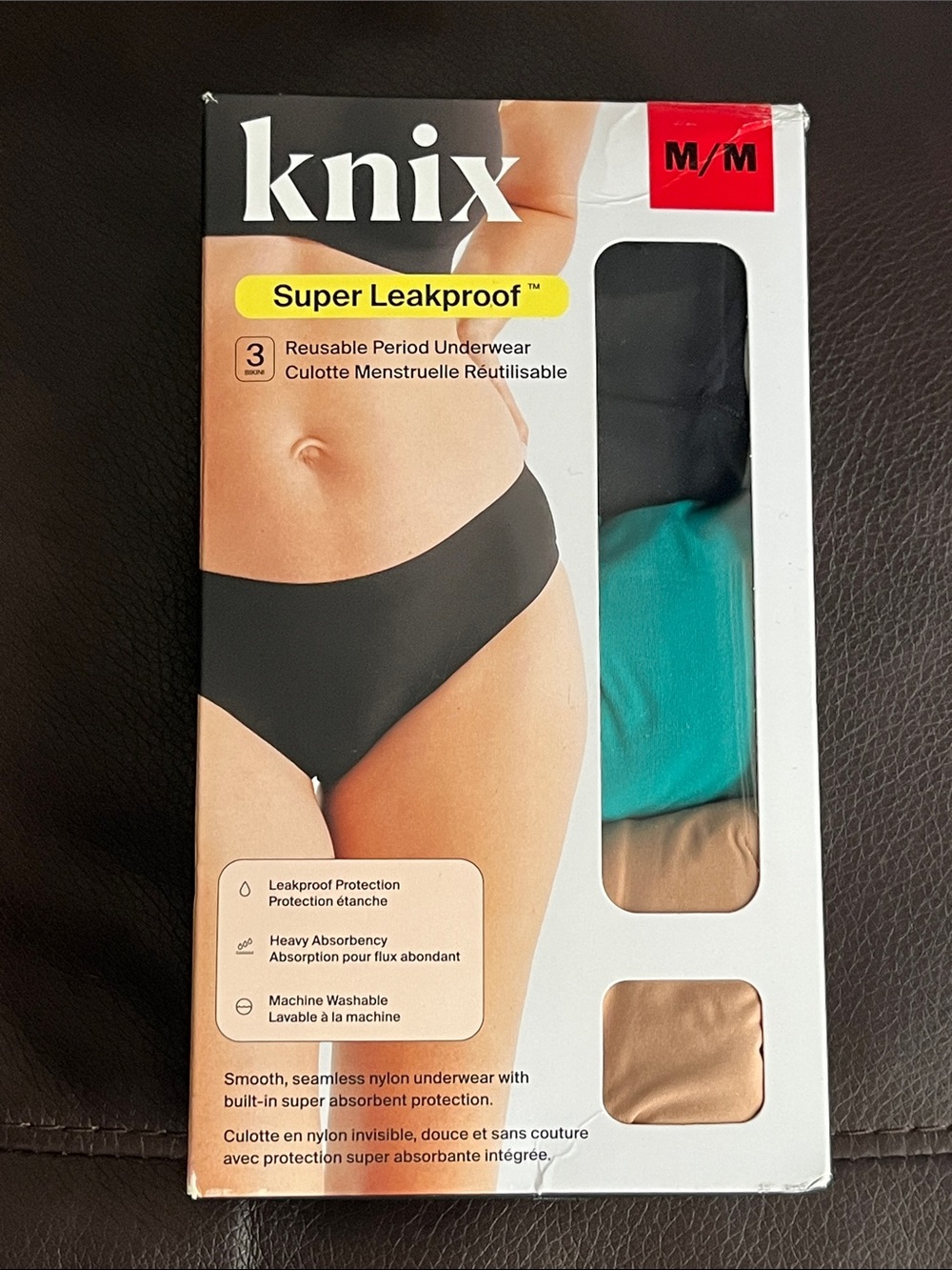 knix Super Leakproof Period
Underwear Trio